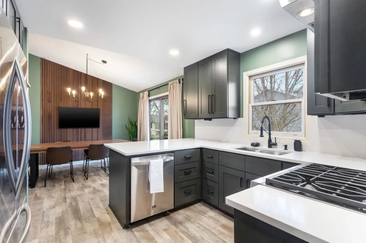 Newly remodeled kitchen completed by TPC in Grand Rapids, MI