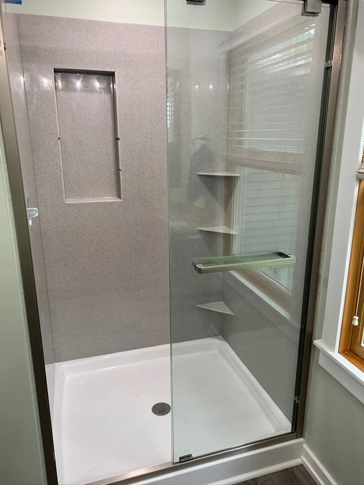 Newly remodeled bathroom in east grand rapids