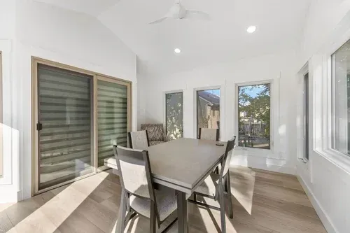 furnished four-season addition interior completed by TPC construction