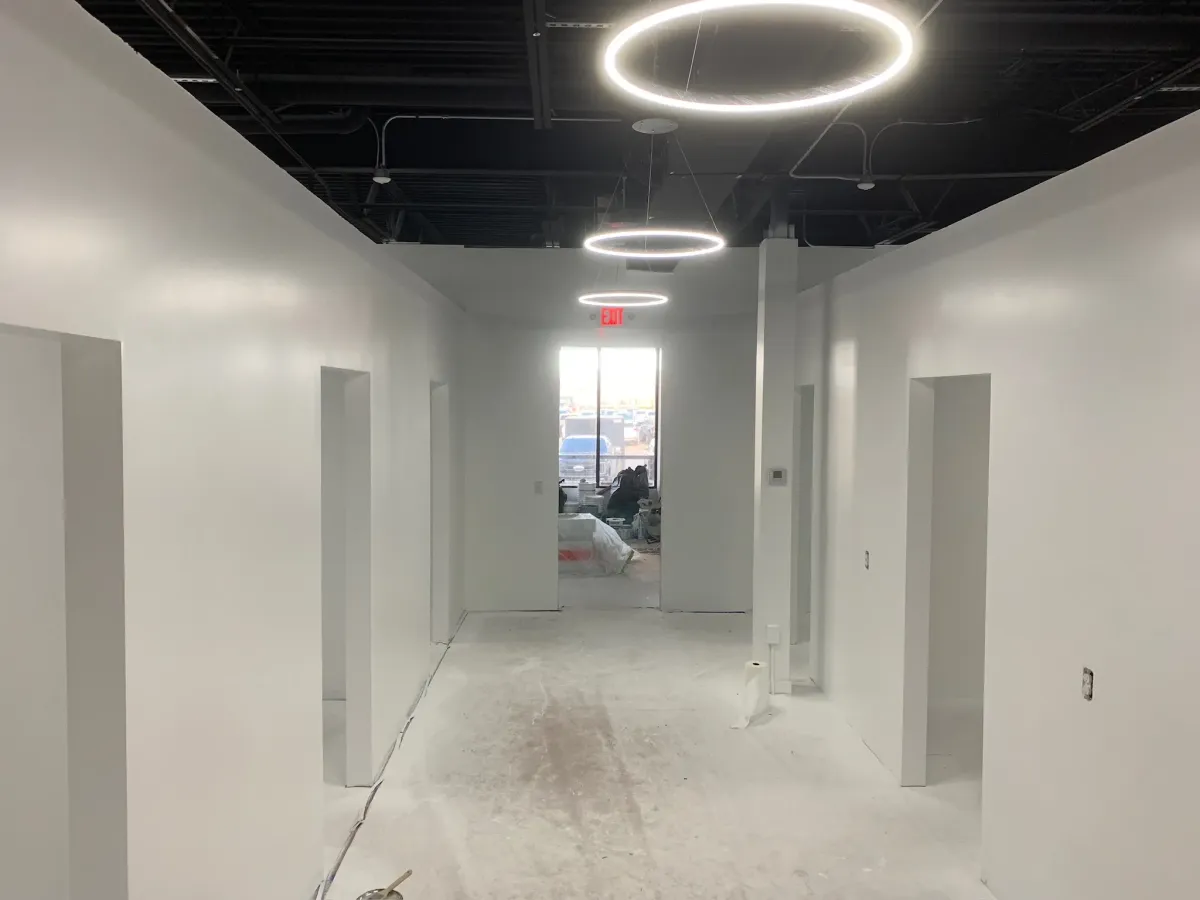 commercial office space remodeled by TPC construction in Grand Rapids
