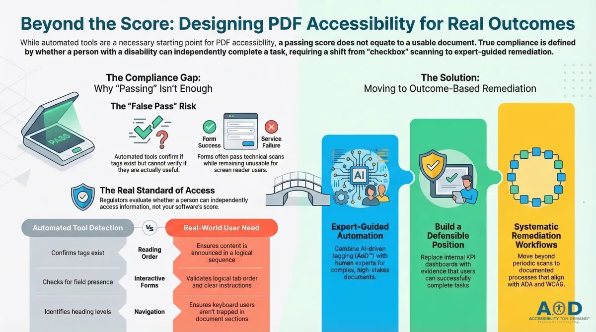Designing for Outcomes, Not Scores | AoD™