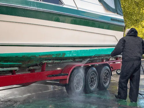 Daytona Beach Boat Exterior Washing
