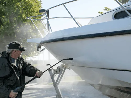 Ormond Beach Boat Exterior Washing