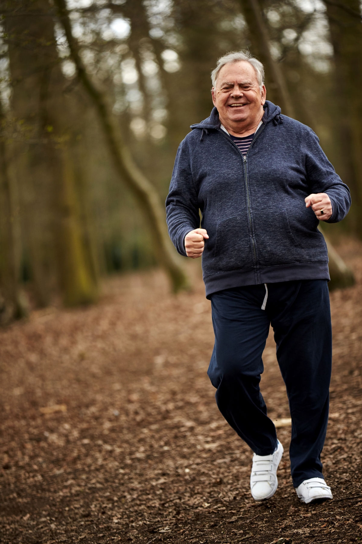 older gentleman exercising