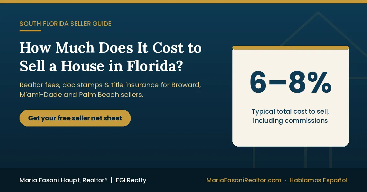 How Much Does It Cost to Sell a House in Florida?