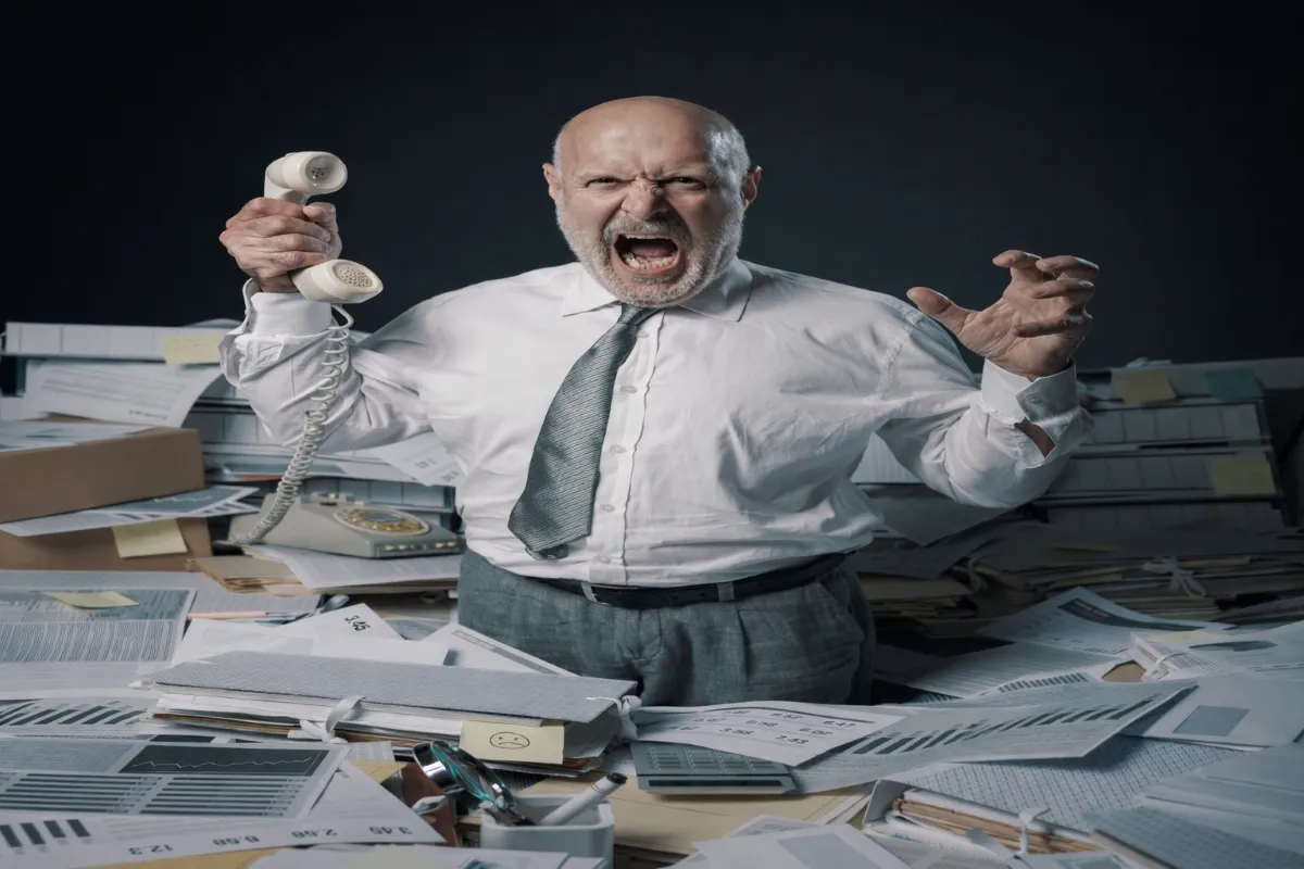 Overwhelmed Business Owner 