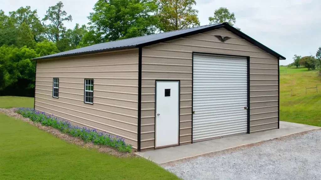 Durable pre-engineered metal building designed by Fort Worth Metal Buildings