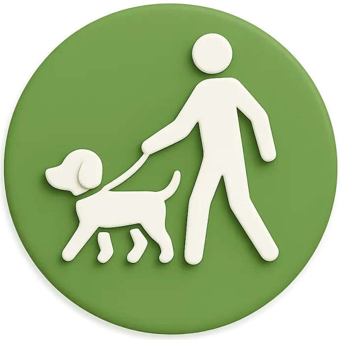 Dog Walking Icon