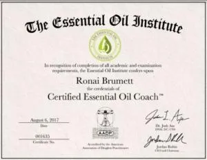 Essential Oil Certification