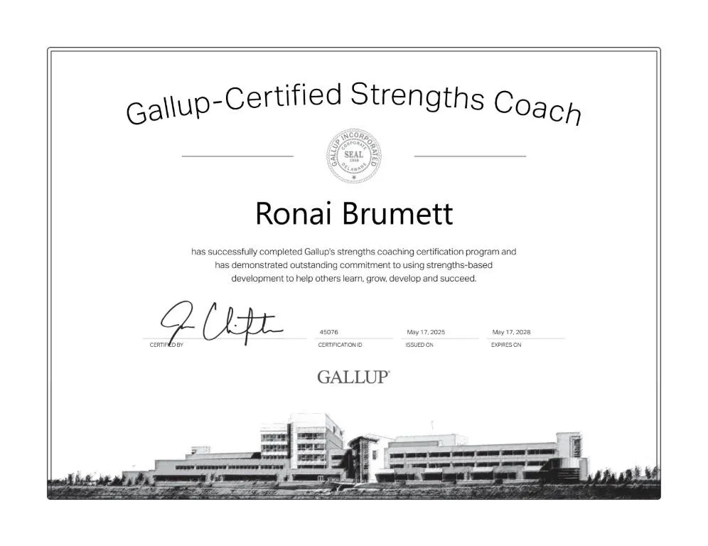 Gallup certificaion