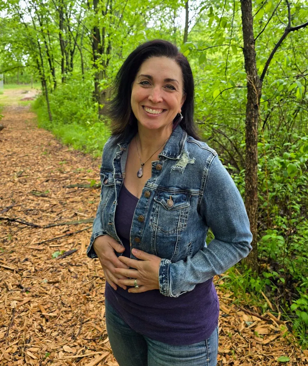 Picture of Ronai on wooded path