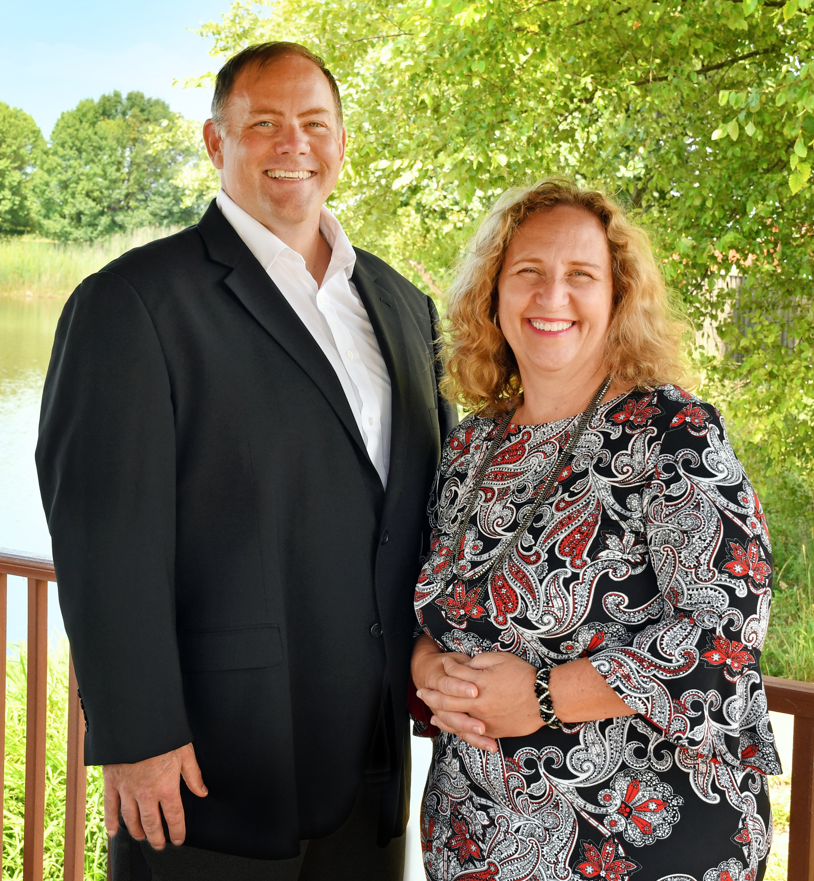 Steve Roake and Kimberly Genovese