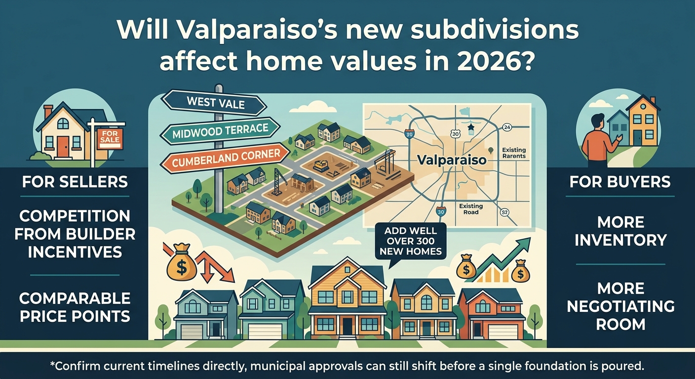 Valparaiso's New Subdivisions: What 300+ Homes Mean for You