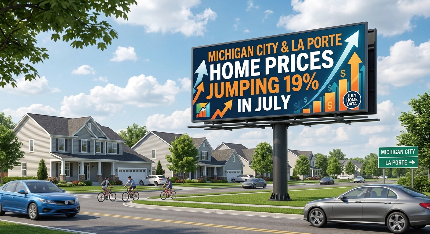 Michigan City-La Porte Home Sales Jumped 19% in July
