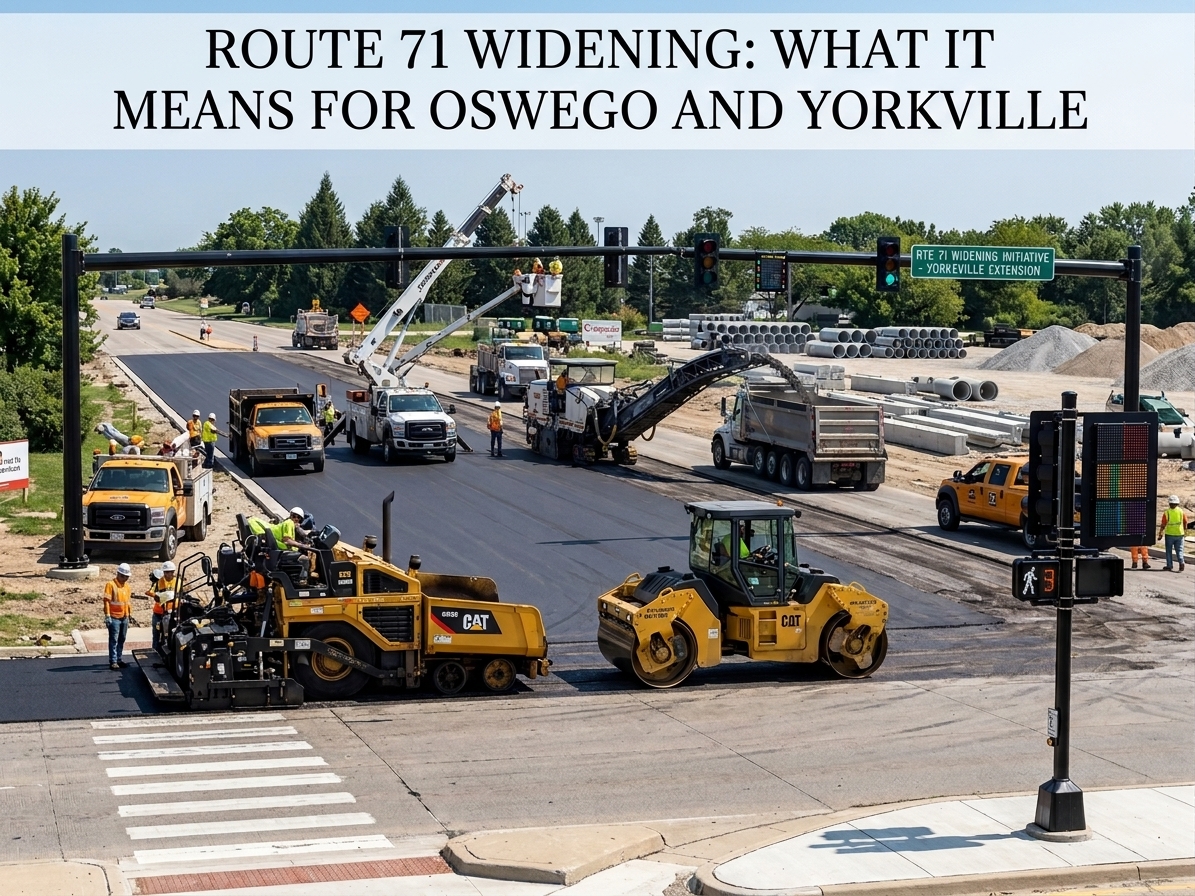Route 71 Widening: What It Means for Oswego and Yorkville