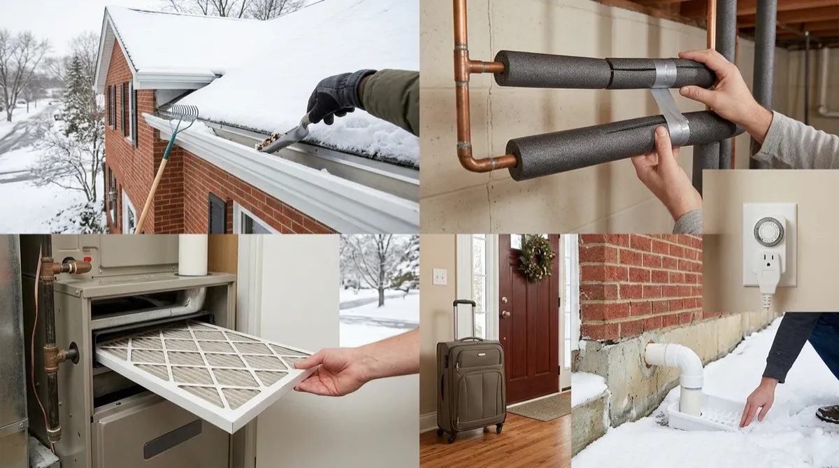 The 15-Minute Winter Home Prep Checklist for Chicago Suburbs and Northwest Indiana Homeowners