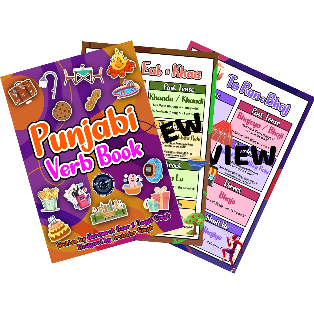 Punjabi Quiz 2025 – prize clock and learning materials