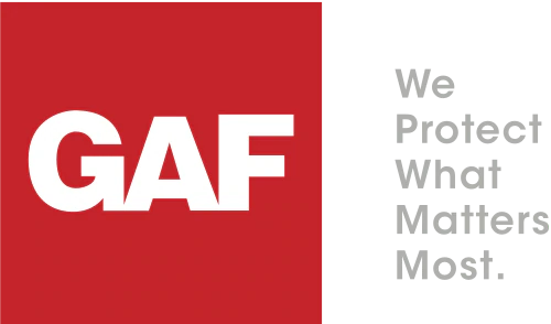 GAF roofing materials logo