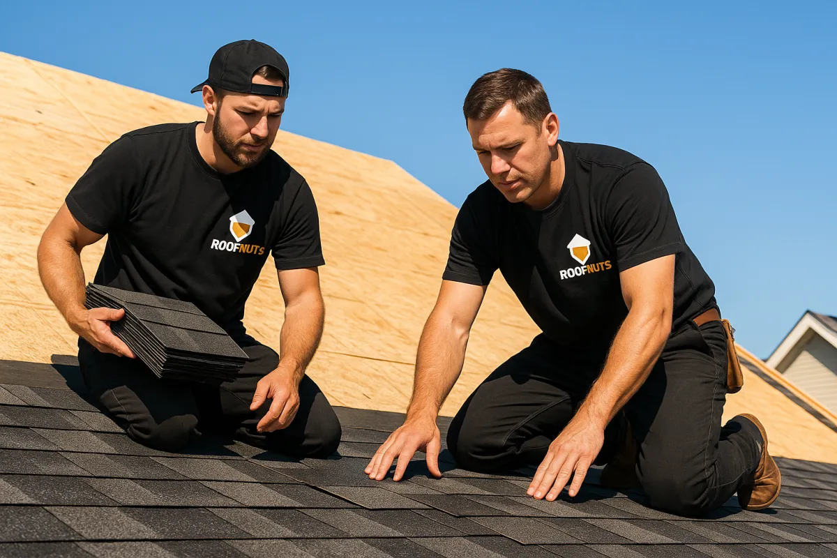 architectural shingle roof installed on Colorado residence