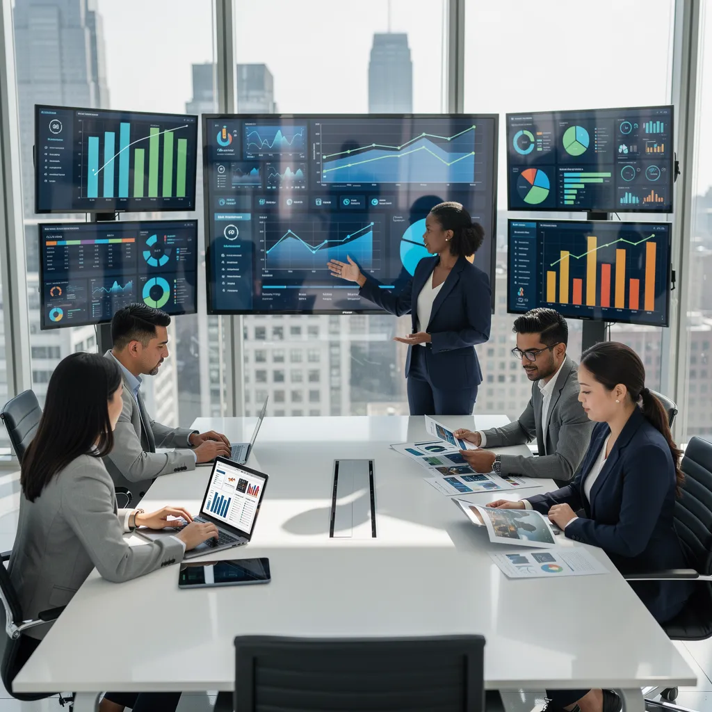 a group of people standing next to each other