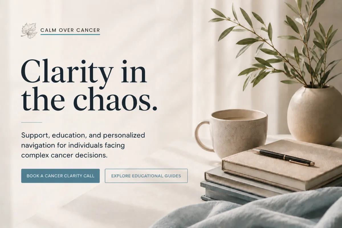 Cancer Support Clarity In Chaos