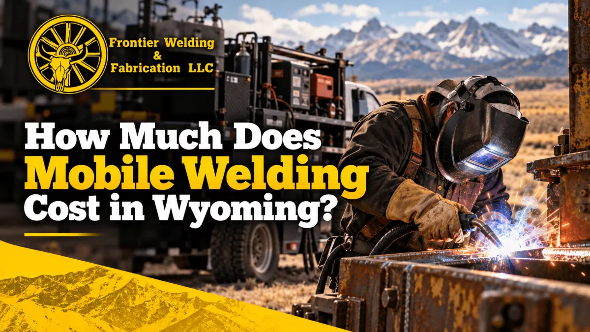 How Much Does Mobile Welding Cost in Wyoming?