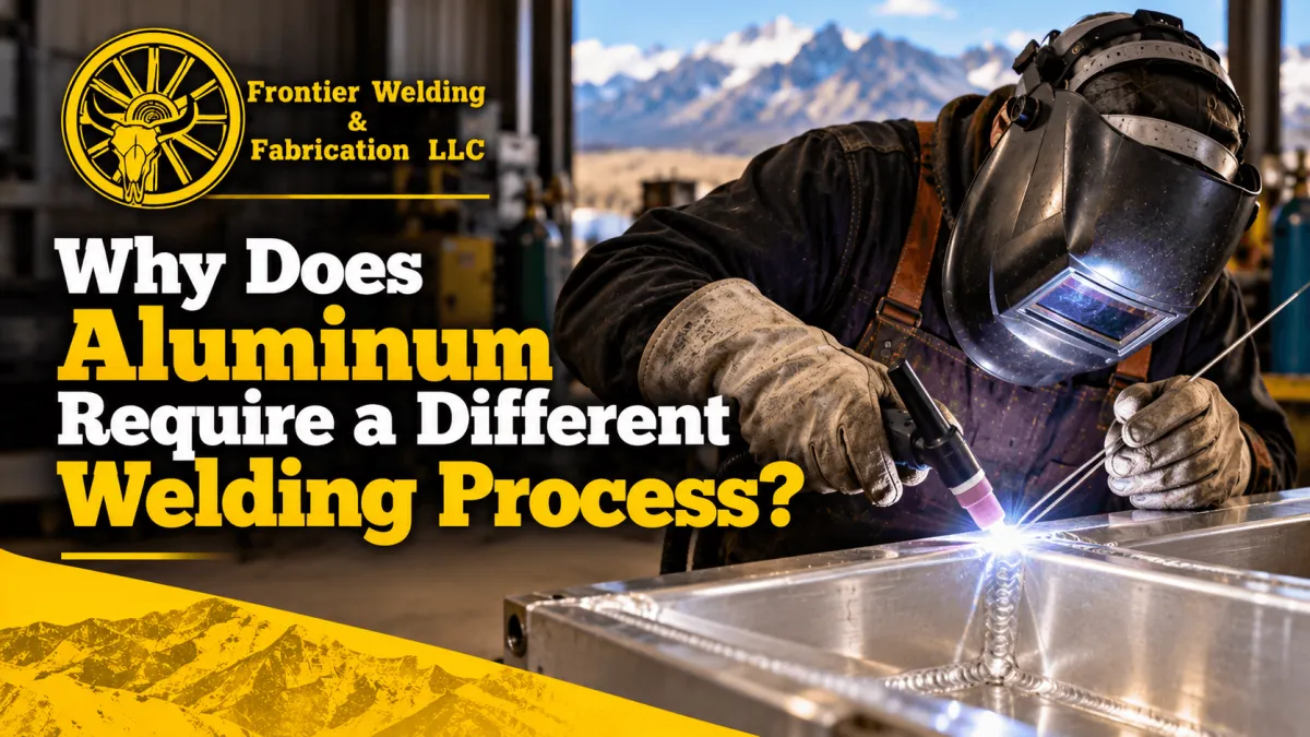 Why Does Aluminum Require a Different Welding Process?