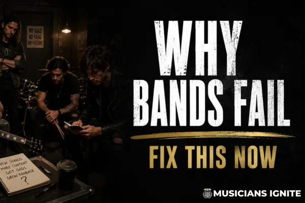 Why Most Bands Fail (And What to Do Differently Before It's Too Late)