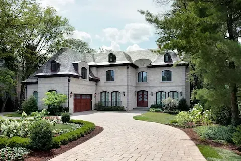 Custom paver driveway installation by Gresham Concrete Services in Gresham OR.