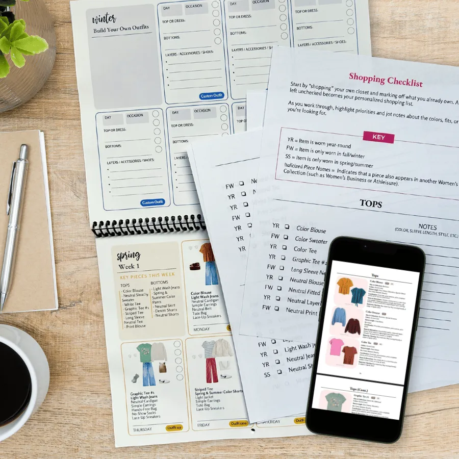 Women's Essentials What-to-Wear Outfit Calendar, 6th Edition — outfit detail