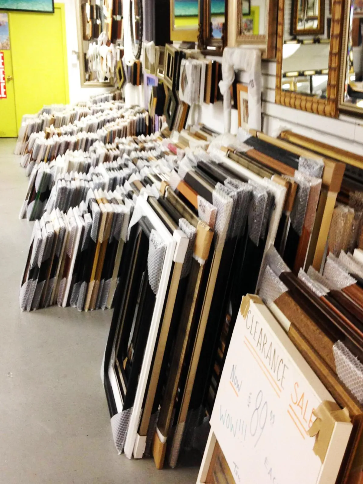 Reflecting Artistry Picture Framing Warehouse Specials
