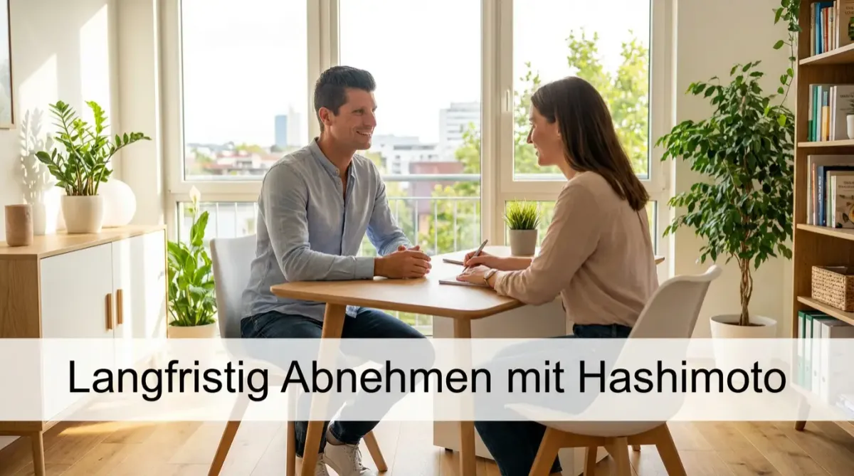 Abnehmcoach Frank bei Beratung - Langfristig Abnehmen: Vergiss Disziplin – diese 3 Säulen sind entscheidend bei Hashimoto