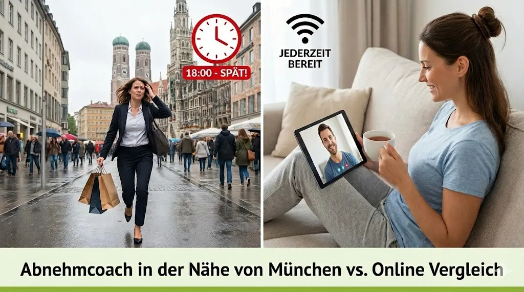 München Abnehmcoach in der nähe vs. Online