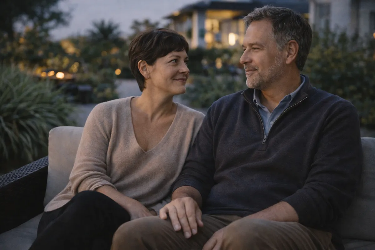 a couple on their weight loss journey together with Harper MD's Metabolic Weight Loss & Fat Reprogramming