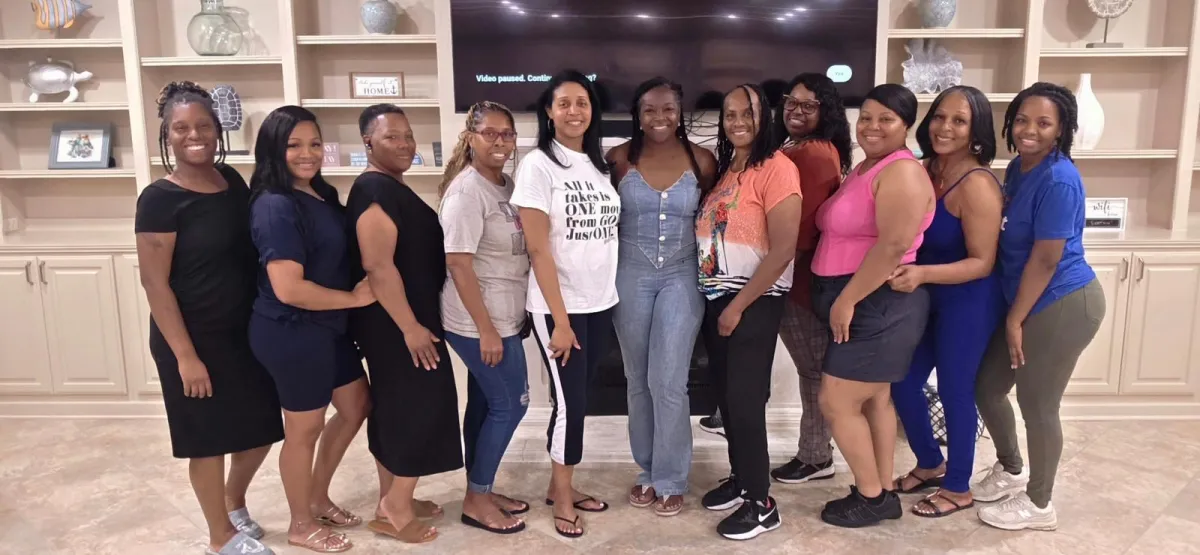 woman working on her laptop