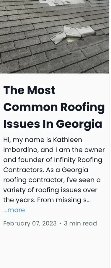 common roofing issues