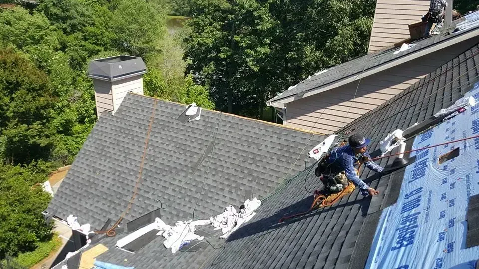 storm damage roof repair