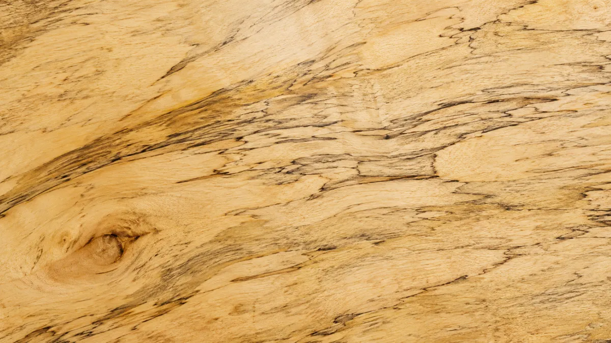 Macro wood grain of Ambrosia Maple