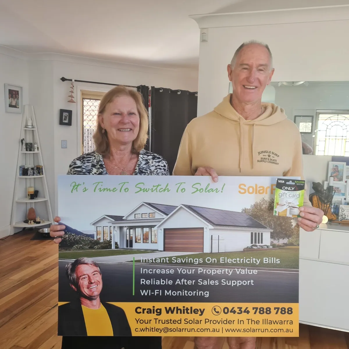 switch to solar in wollongong and earn