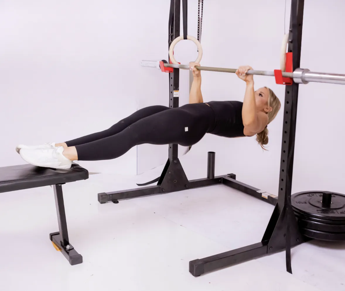 The Inverted Bar Row: One of the Most Effective Exercises for Building Strength, Posture, and Core Stability