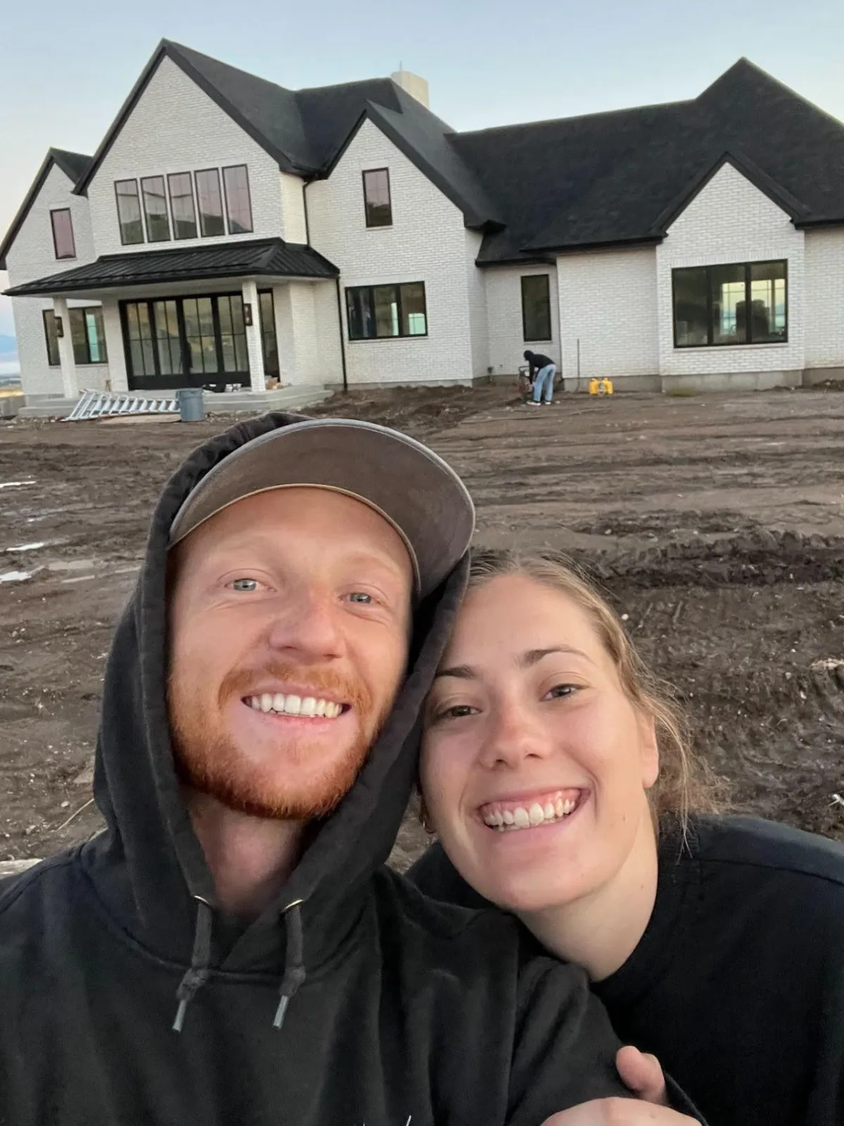 Mountain View Window Washing owners Connor and Hailey Wilcox construction site window cleaning Logan Utah