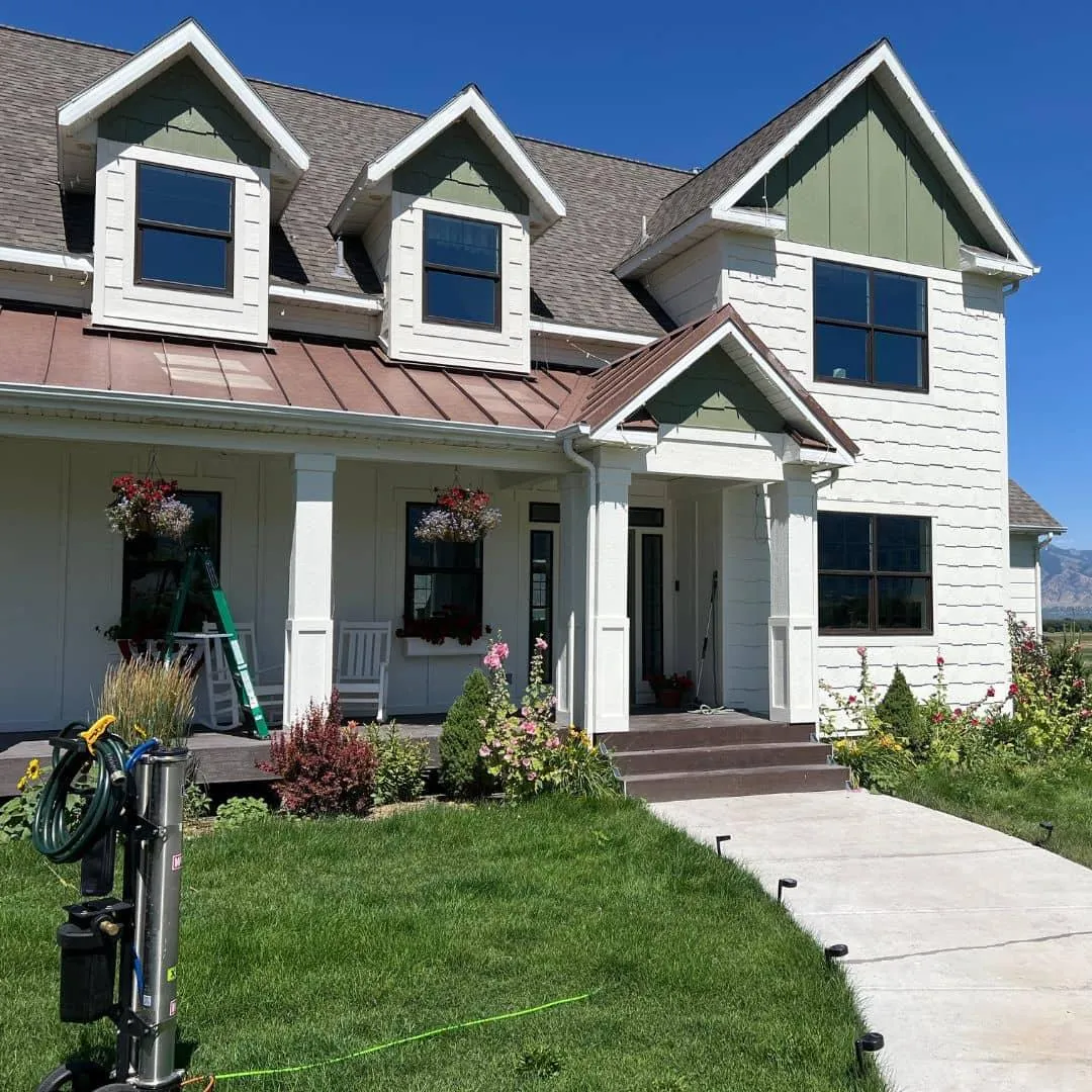 Residential window cleaning service Logan Utah home - Mountain View Window Washing Cache Valley