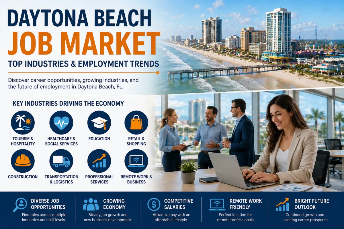 Daytona Beach Job Market: Top Industries & Employment Trends