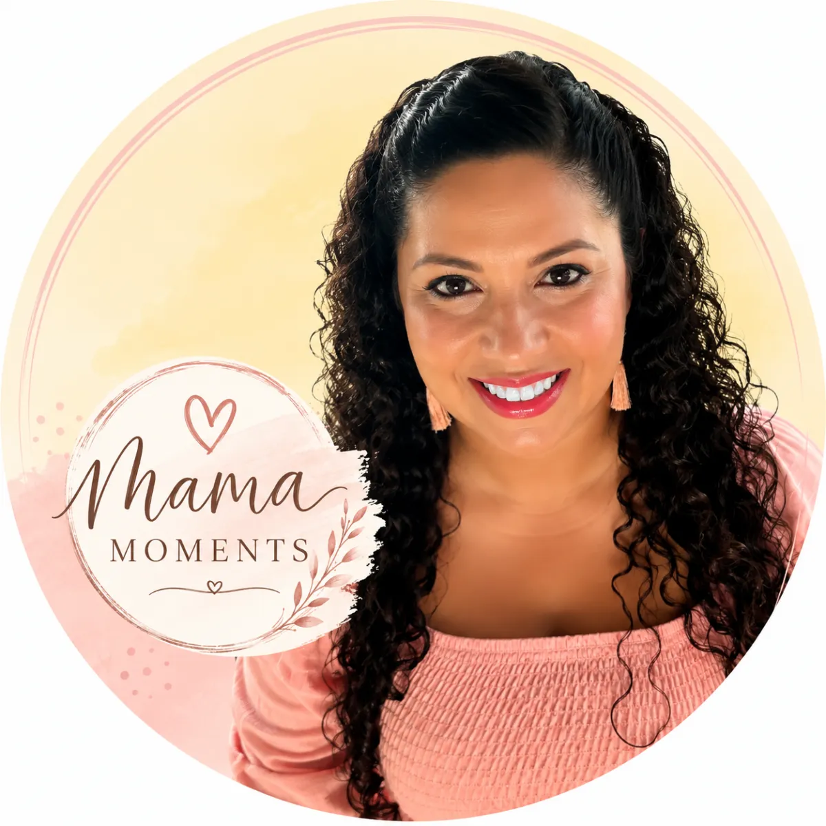 Mama Moments Portrait Logo