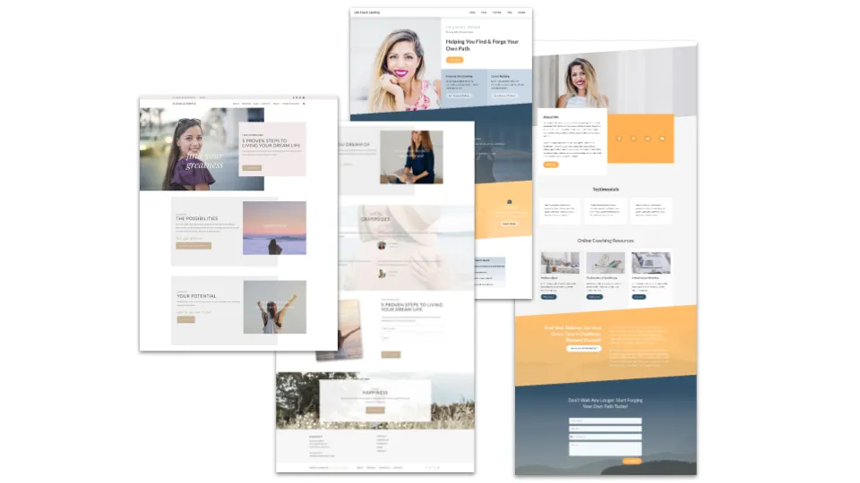 Websites and Landing Pages