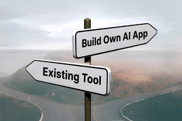 Should You Build Your Own AI App or Use an Existing Tool?