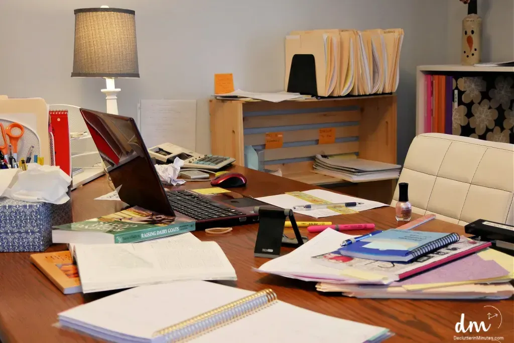 Out-of-state probate support: person managing probate documents remotely with a map or city skyline to indicate another city/state