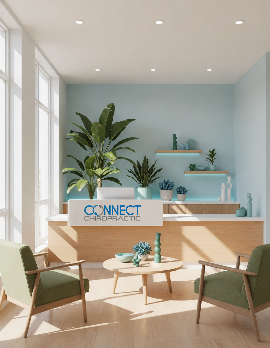 Connect Chiropractic Clinic Interior Milwaukee