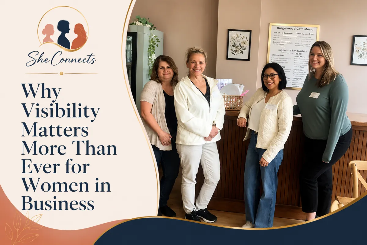 Why Visibility Matters More Than Ever for Women in Business