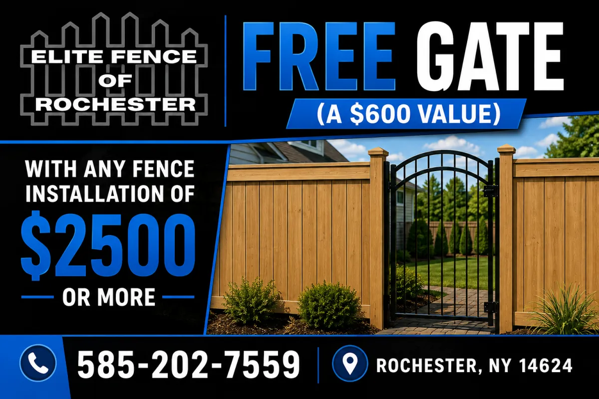 Elite Fence of Rochester Areas We Serve